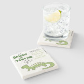 Herkunft der Schildkröten Theorie 1 Steinuntersetzer (Seitenansicht)