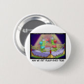 Herkunft der schwarzen Augerbsen Funny Boxing T-Sh Button (Vorne & Hinten)
