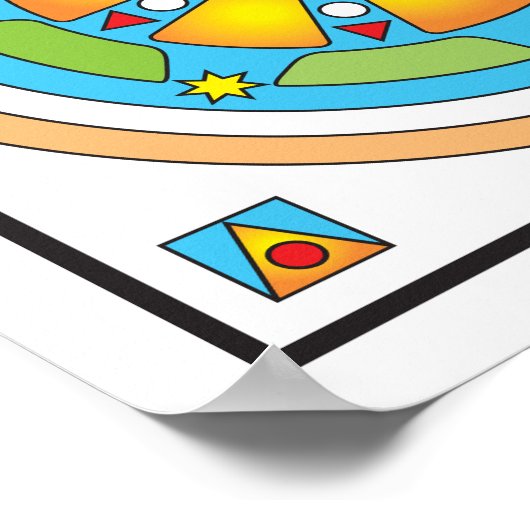 Herkunft des BEING-Becoming und Existenz Poster (Ecke)