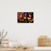 Herkunft des Praktikanten Poster (Küche)