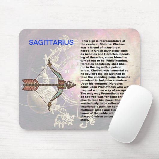 Herkunft des Sagittarius Mousepad (Mit Mouse)