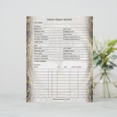 Herkunft für Stammbaum-Genealogie (Stehend Vorderseite)