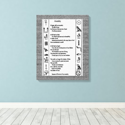 Herkunft Leinwanddruck (Insitu (Holzboden))