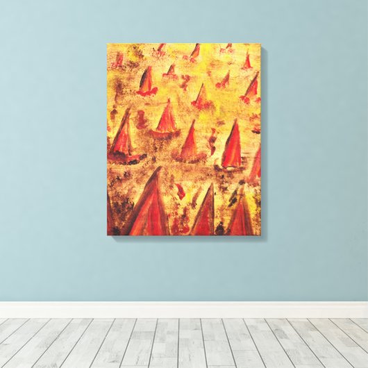 Herkunft Leinwanddruck (Insitu (Holzboden))