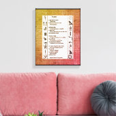 Herkunft Leinwanddruck (Insitu (Wohnzimmer))