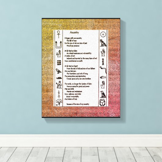 Herkunft Leinwanddruck (Insitu (Holzboden))