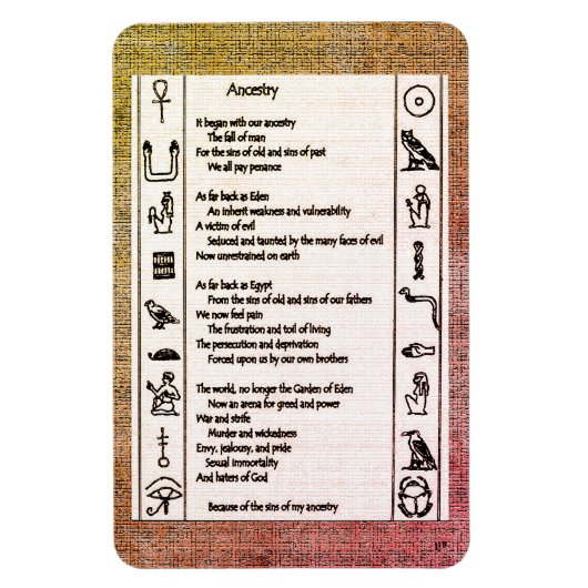 Herkunft Magnet (Vertikal)