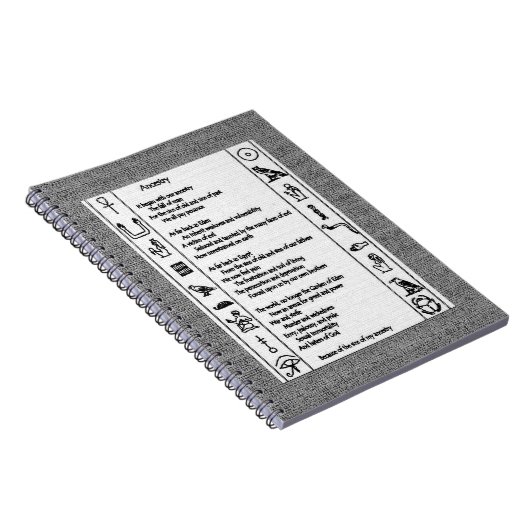 Herkunft Notizblock (Rechte Seite)