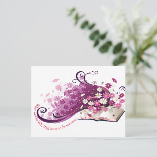 Herkunft Postkarte (Stehend Vorderseite)