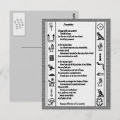 Herkunft Postkarte (Vorne/Hinten)