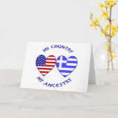 HERKUNFT USA/Griechenland Karte (Gelbe Blume)