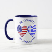 HERKUNFT USA/Griechenland Tasse (Links)