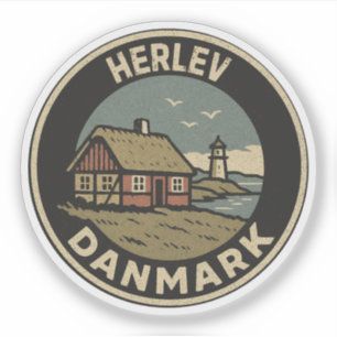 Herlev, Dänemark Aufkleber