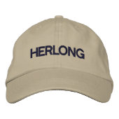 Herlong Baseball Cap Bestickte Kappe (Vorderseite)