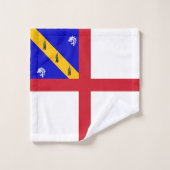 Herm Flag Badhandtuch Set (Waschlappen)