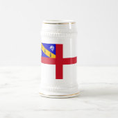 Herm Flag Bierglas (Mittel)