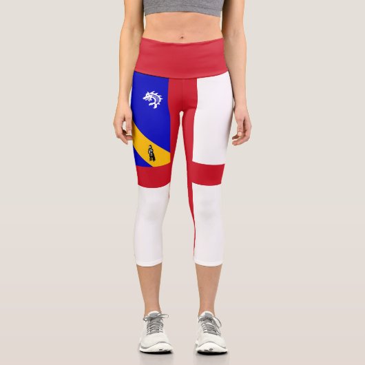 Herm Flag Capri Leggings (Vorderseite)
