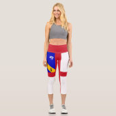 Herm Flag Capri Leggings (Vorderseite)