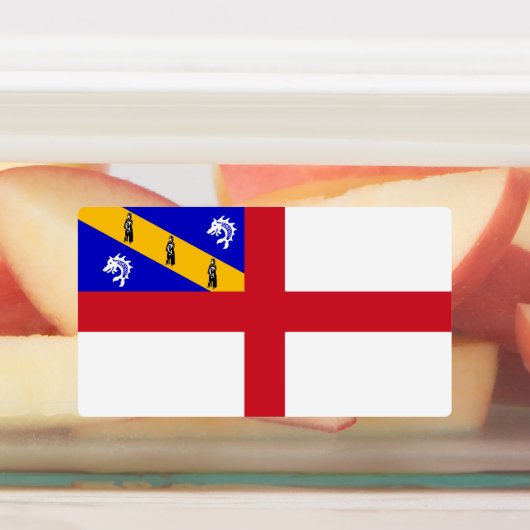 Herm Flag Etiketten (Befestigt)