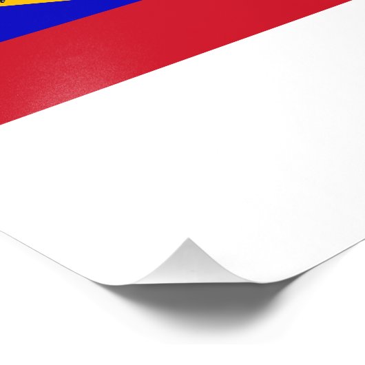 Herm Flag Fotodruck (Ecke)