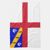 Herm Flag Geschirrtuch (Vertikal)