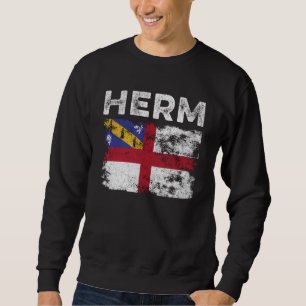 Herm Flag gestört - Herm Flag Sweatshirt