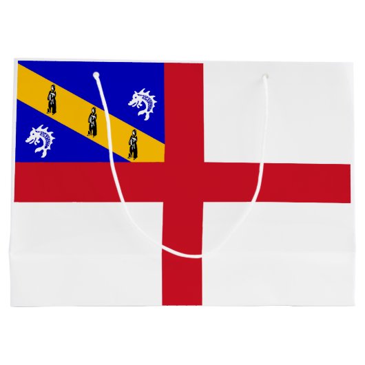 Herm Flag Große Geschenktüte (Rückseite)