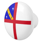 Herm Flag Keramikknauf (Rechts)