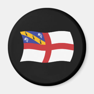 Herm Flag Magnet