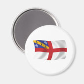 Herm Flag Magnet (Vorderseite/Rückseite)