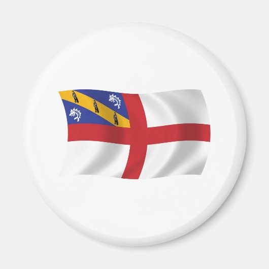 Herm Flag Magnet (Vorne)