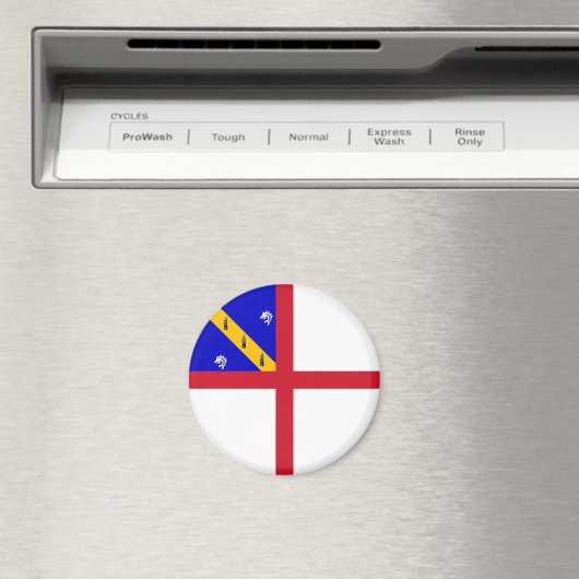 Herm Flag Magnet (In Situ (Geschirrspüler))