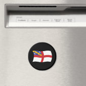 Herm-Flag-Magnet Magnet (In Situ (Geschirrspüler))