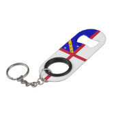 Herm Flag Mini Flaschenöffner (Vorderseite Schrägansicht)