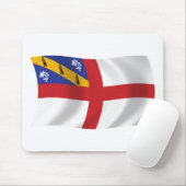 Herm Flag Mousepad (Mit Mouse)