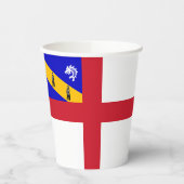 Herm Flag Pappbecher (Links)