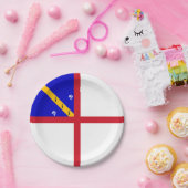 Herm Flag Pappteller (Party)
