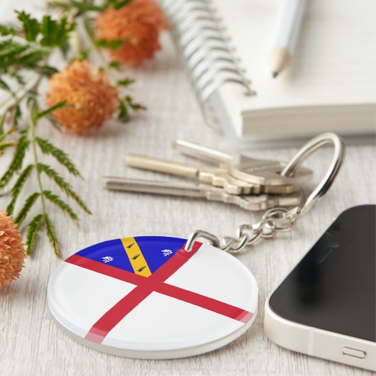 Herm Flag Schlüsselanhänger (Vorderseite rechts)