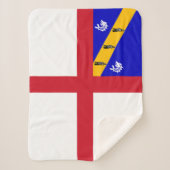 Herm Flag Sherpadecke (Vorderseite)