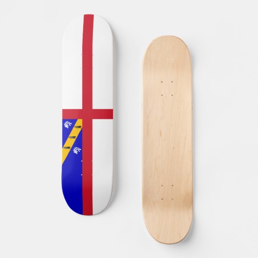 Herm Flag Skateboard (Vorderseite)