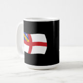 Herm Flag Tasse (Vorderseite Links)