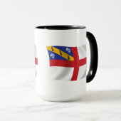 Herm Flag Tasse (VorderseiteRechts)