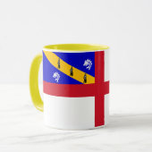 Herm Flag Tasse (Vorderseite Links)