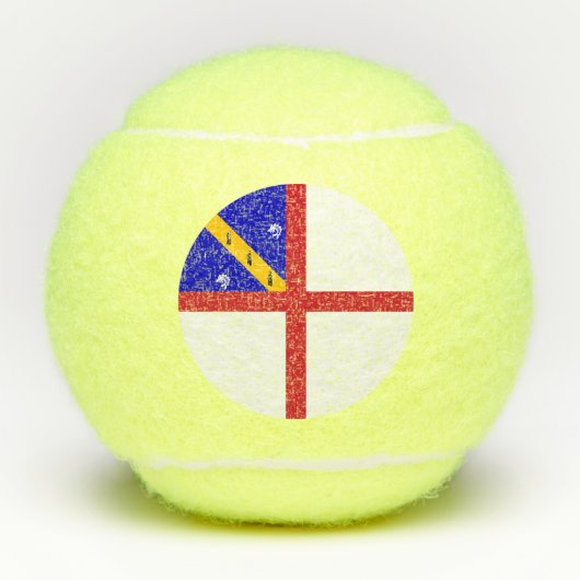 Herm Flag Tennisbälle (Vorderseite)