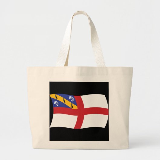 Herm Flag Tote Bag Jumbo Stoffbeutel (Vorne)
