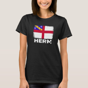 Herm Flag Unterstützung Herman Frauen Männer T-Shirt