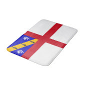 Herm-Flagge Badematte (Schrägansicht)