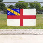 Herm-Flagge Banner (Insitu)
