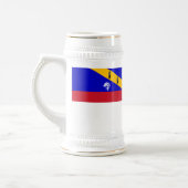 Herm-Flagge Bierglas (Links)