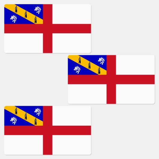 Herm-Flagge Etiketten (Gruppe)